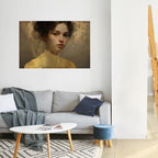 ETHEREAL ECOUNTER Peel and Stick Horizontal Poster