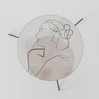 GRACEFUL LINES Couchtisch Ø 60 cm