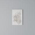 GRACEFUL LINES Vertical Canvas Print