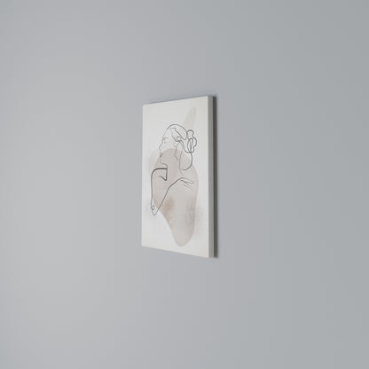 GRACEFUL LINES Vertical Canvas Print