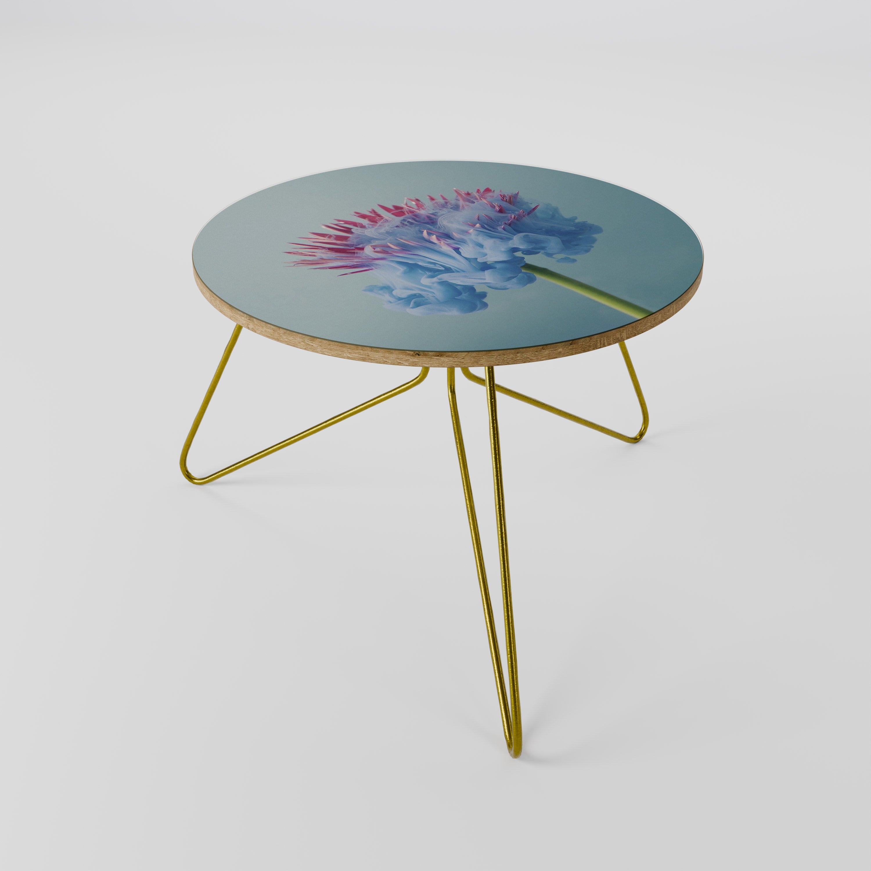 MISTY BLUE EXPLOSION Couchtisch 60