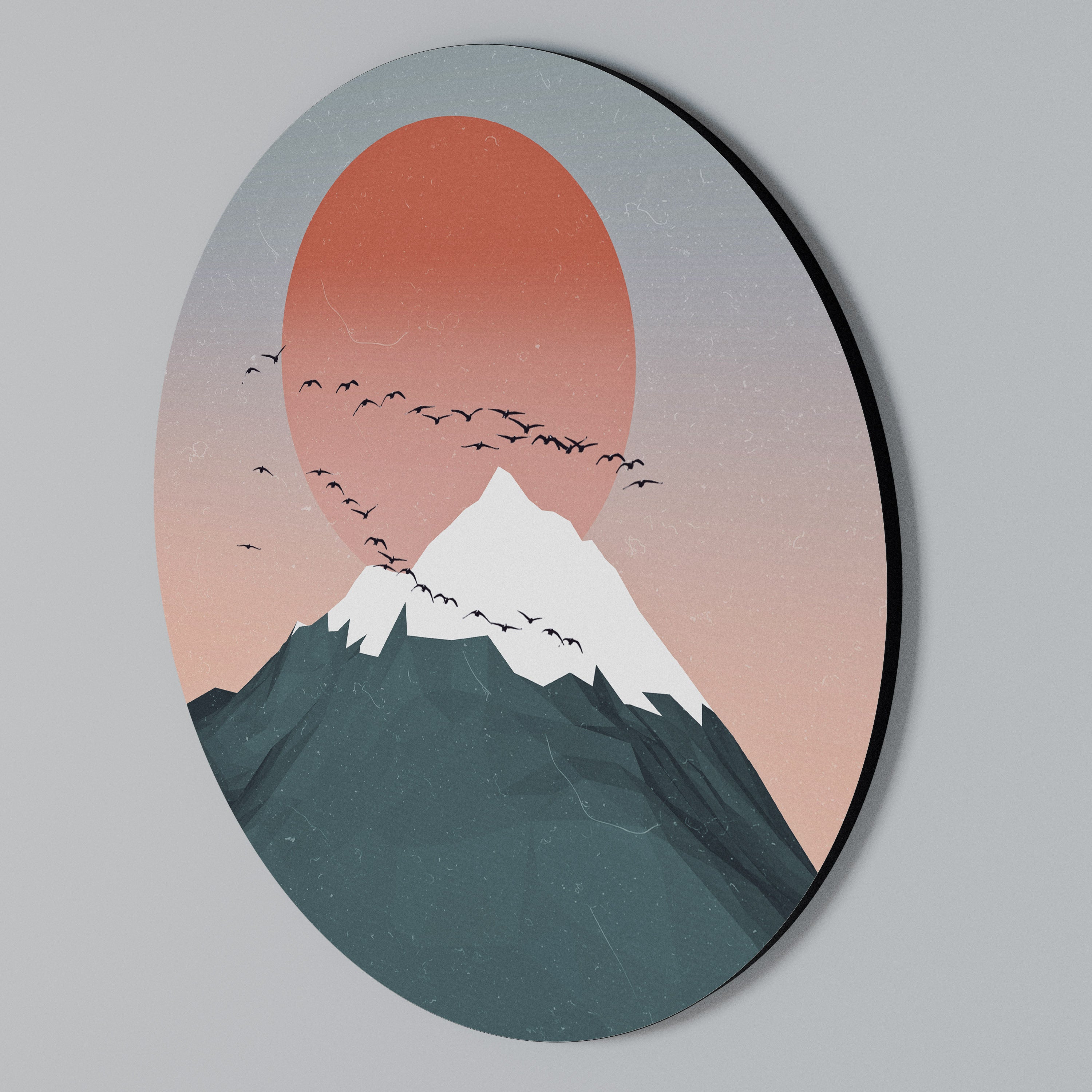 SKYWARD SYMPHONY Round Wall Art