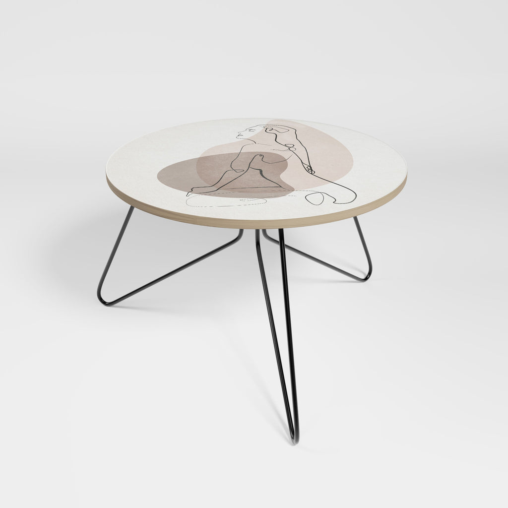 CONTOURS OF BEAUTY Couchtisch 60