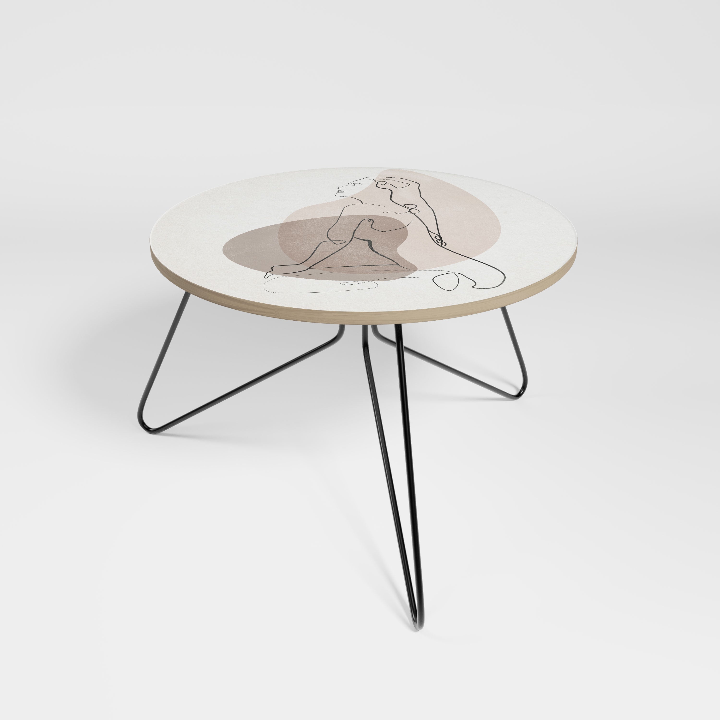 CONTOURS OF BEAUTY Couchtisch 60