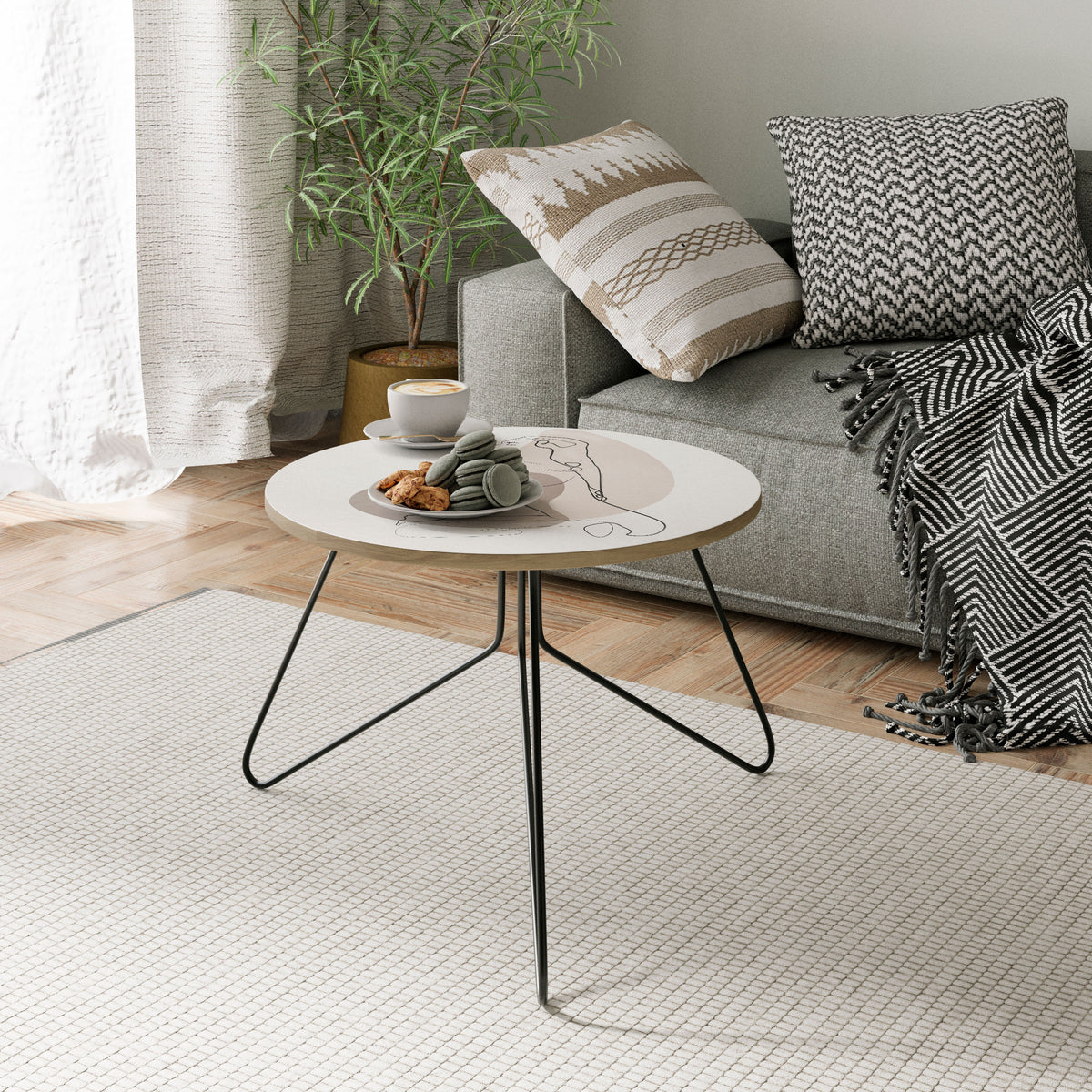 CONTOURS OF BEAUTY Couchtisch