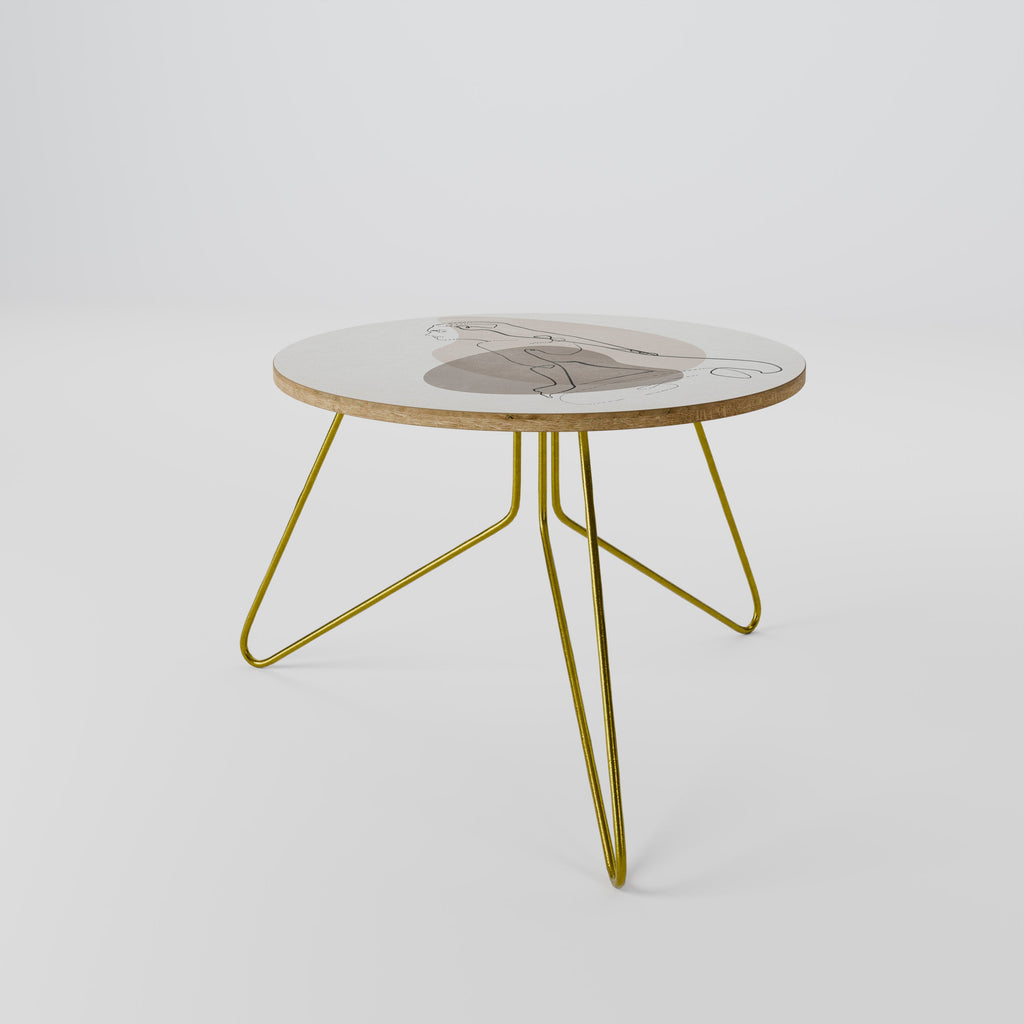 CONTOURS OF BEAUTY Couchtisch 60