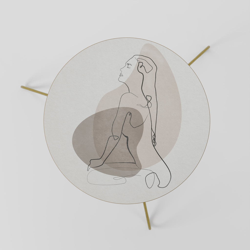 CONTOURS OF BEAUTY Couchtisch 60