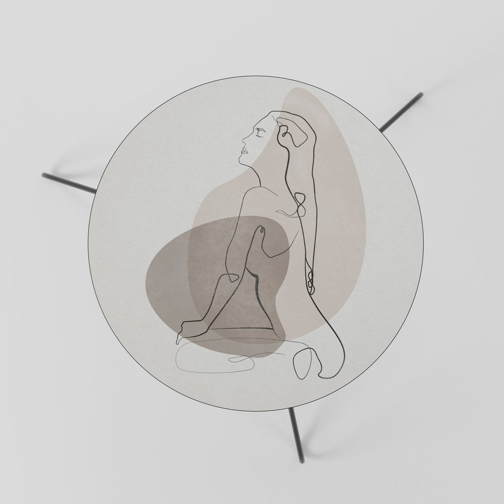 CONTOURS OF BEAUTY Couchtisch 60