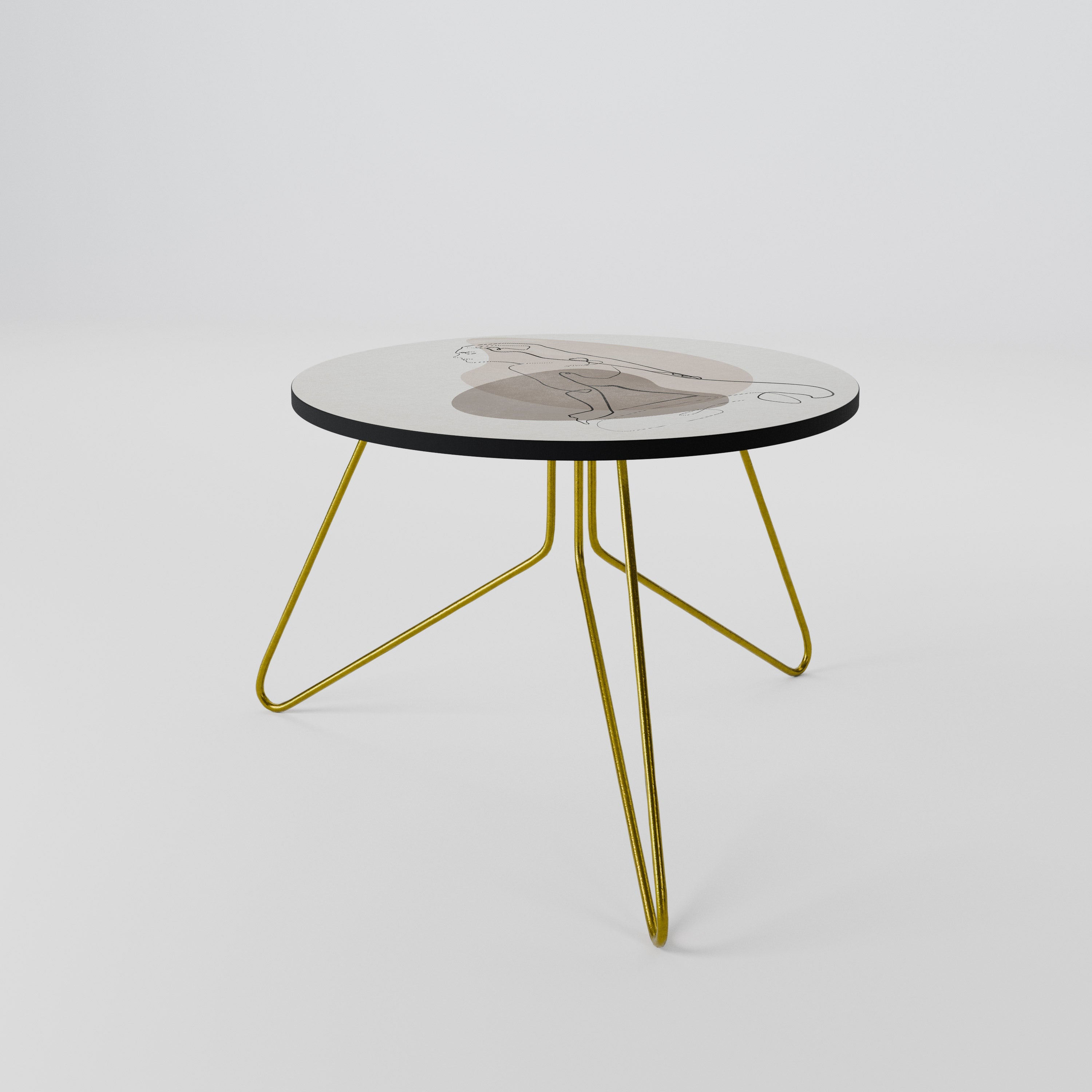 CONTOURS OF BEAUTY Couchtisch 60