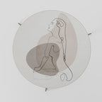 CONTOURS OF BEAUTY Couchtisch Ø 69 cm