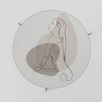 CONTOURS OF BEAUTY Couchtisch Ø 69 cm