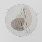 CONTOURS OF BEAUTY Couchtisch Ø 69 cm