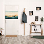 MOUNTAIN MELODY Selbstklebendes Horizontal-Poster