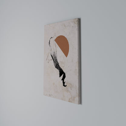 SHADOWS OF IMAGINATION Vertical Canvas Print