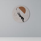 SHADOWS OF IMAGINATION Runde Wanddekoration Ø 69 cm