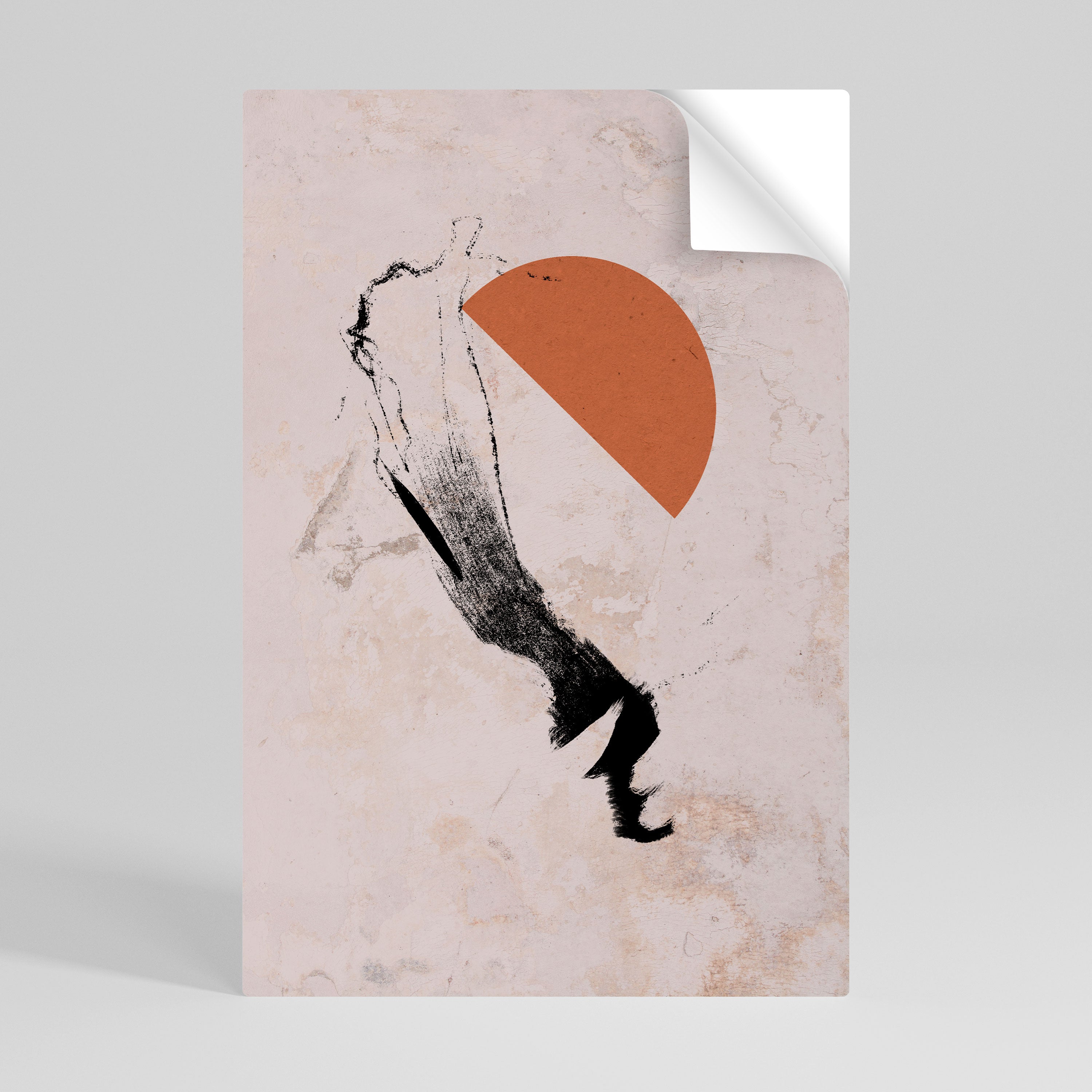 SHADOWS OF IMAGINATION Selbstklebendes Poster - Hochformat