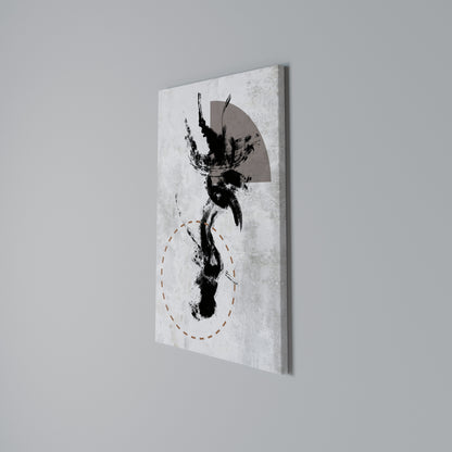 STAINS OF INTROSPECTION Vertical Canvas Print