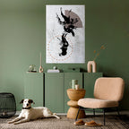 STAINS OF INTROSPECTION Selbstklebendes Poster - Hochformat