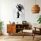 STAINS OF INTROSPECTION Selbstklebendes Poster - Hochformat