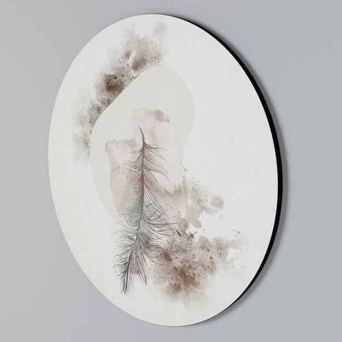 CHARMING DELICACY Rundes Wandbild