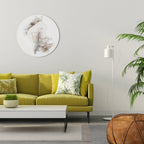 CHARMING DELICACY Runde Wanddekoration Ø 69 cm