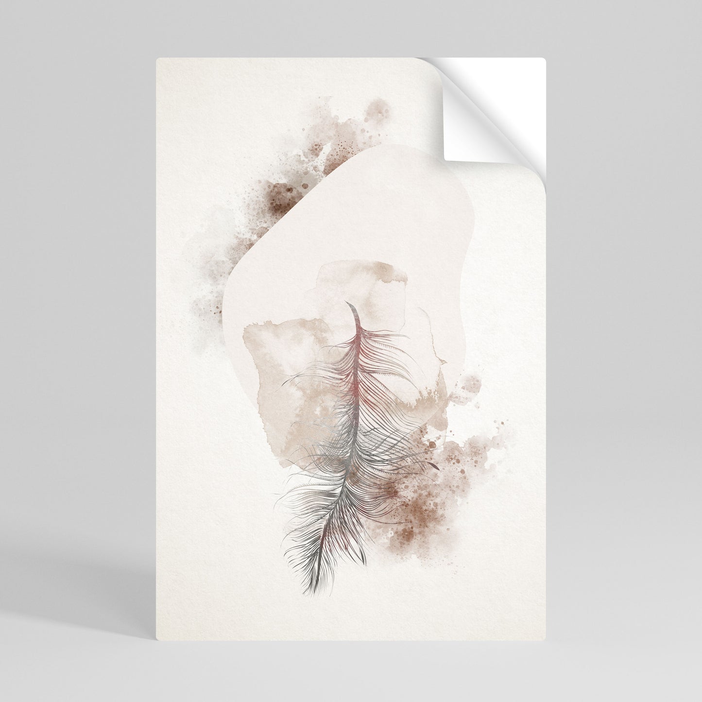 CHARMING DELICACY Selbstklebendes Poster - Hochformat