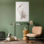 CHARMING DELICACY Selbstklebendes Poster - Hochformat