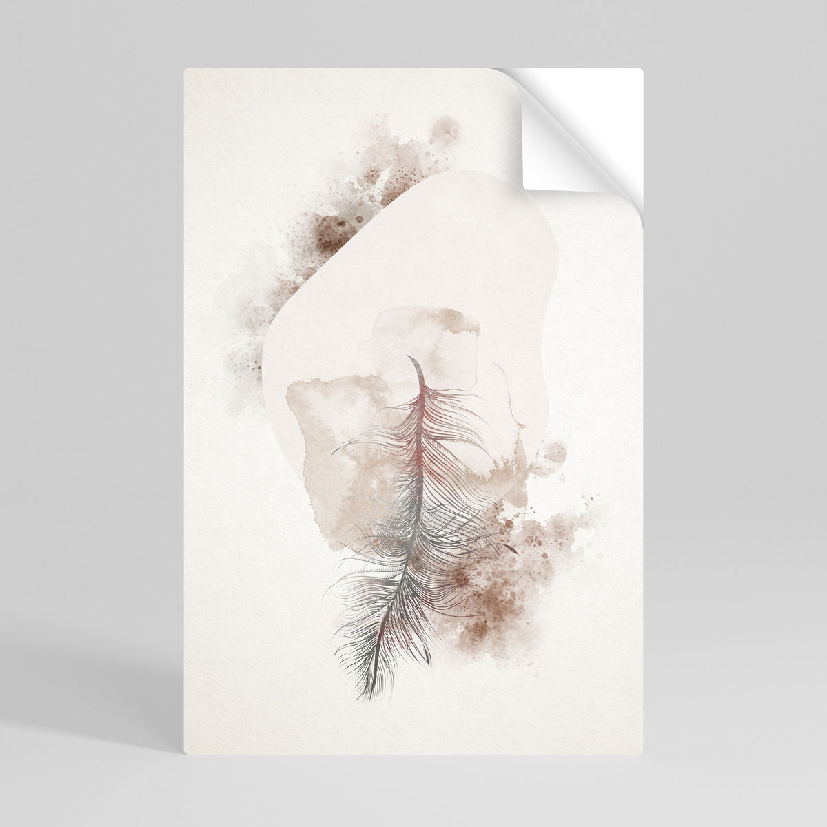 CHARMING DELICACY Selbstklebendes Poster - Hochformat