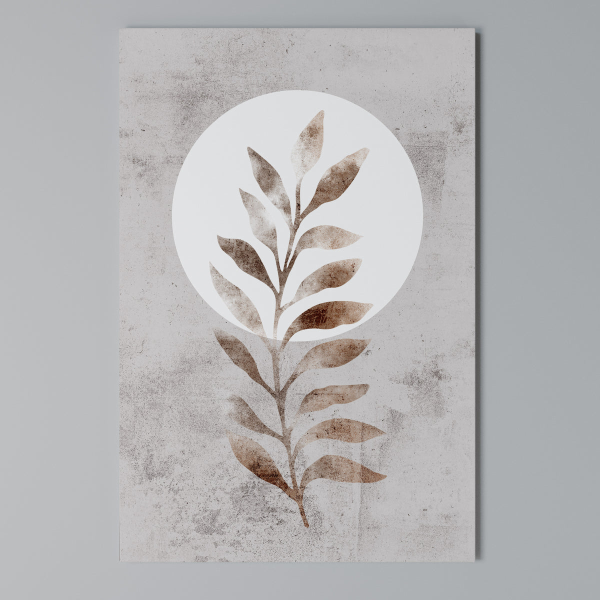 LEAF RADIANCE Vertical Canvas Print
