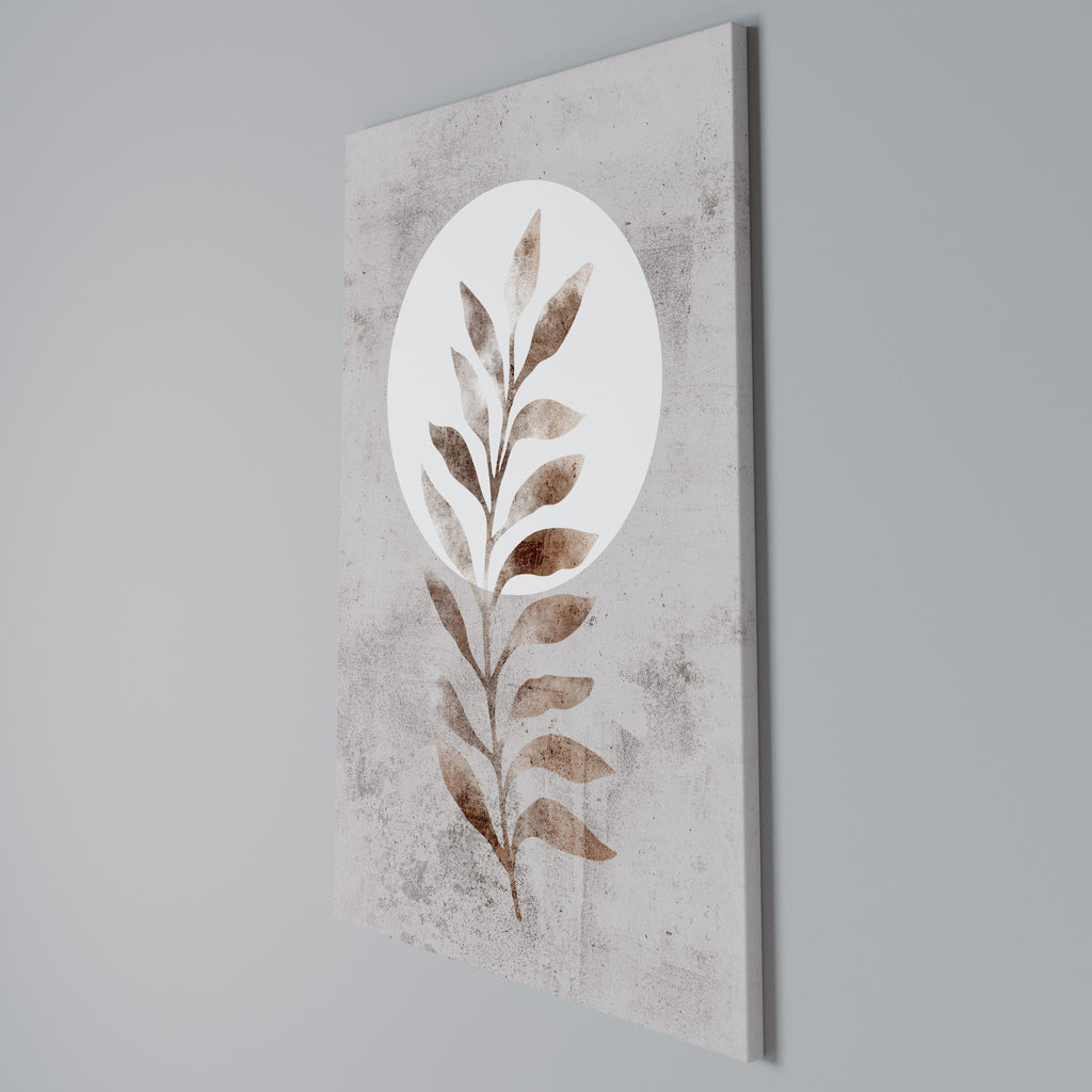 LEAF RADIANCE Vertical Canvas Print