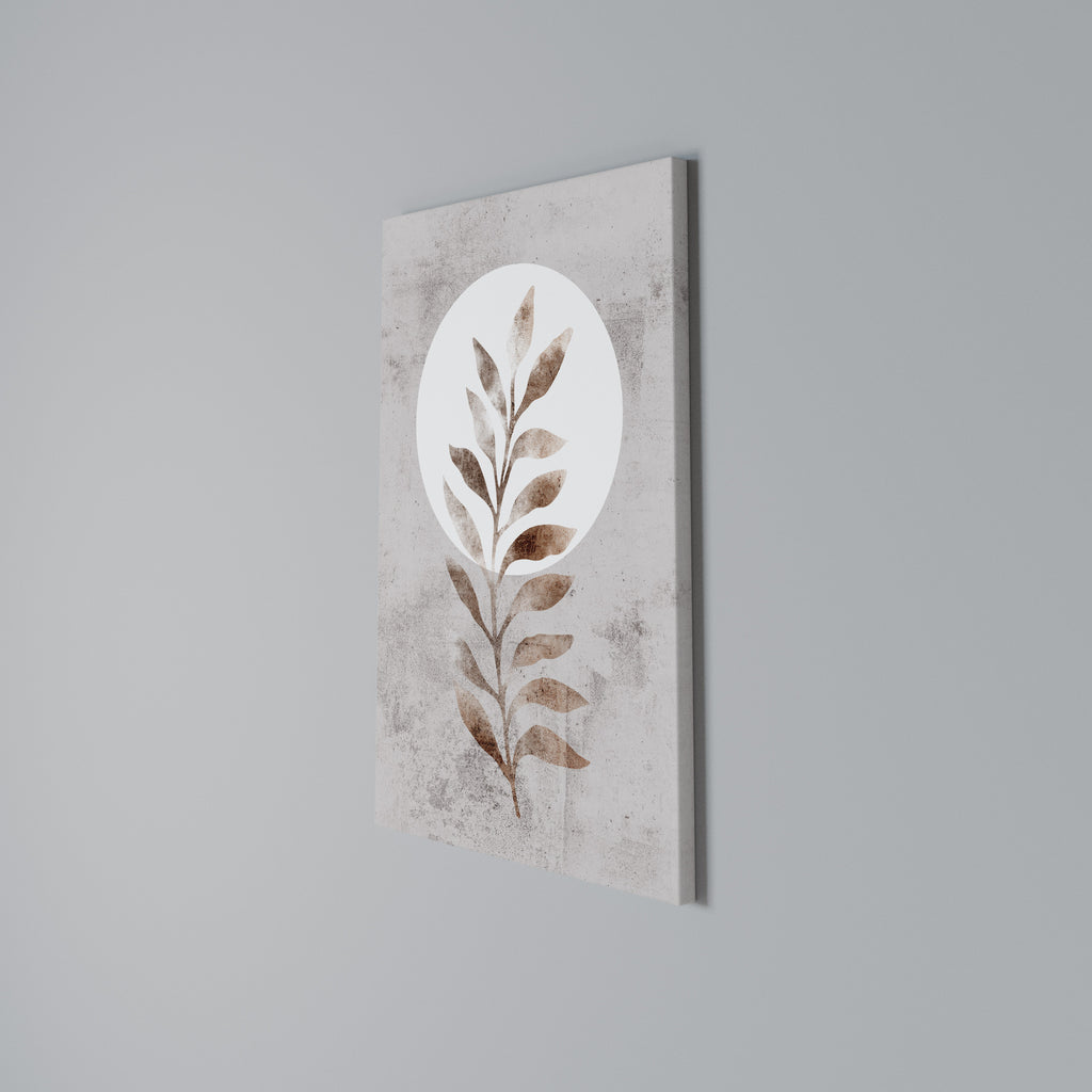 LEAF RADIANCE Vertical Canvas Print