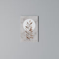 LEAF RADIANCE Vertical Canvas Print