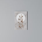 LEAF RADIANCE Vertical Canvas Print