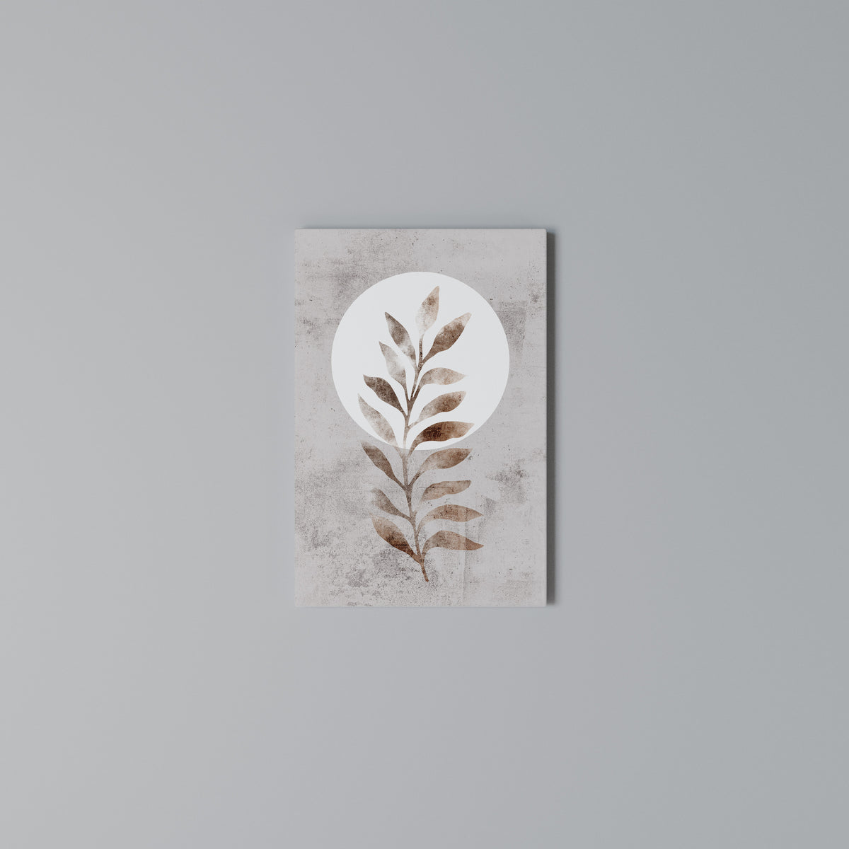 LEAF RADIANCE Vertical Canvas Print