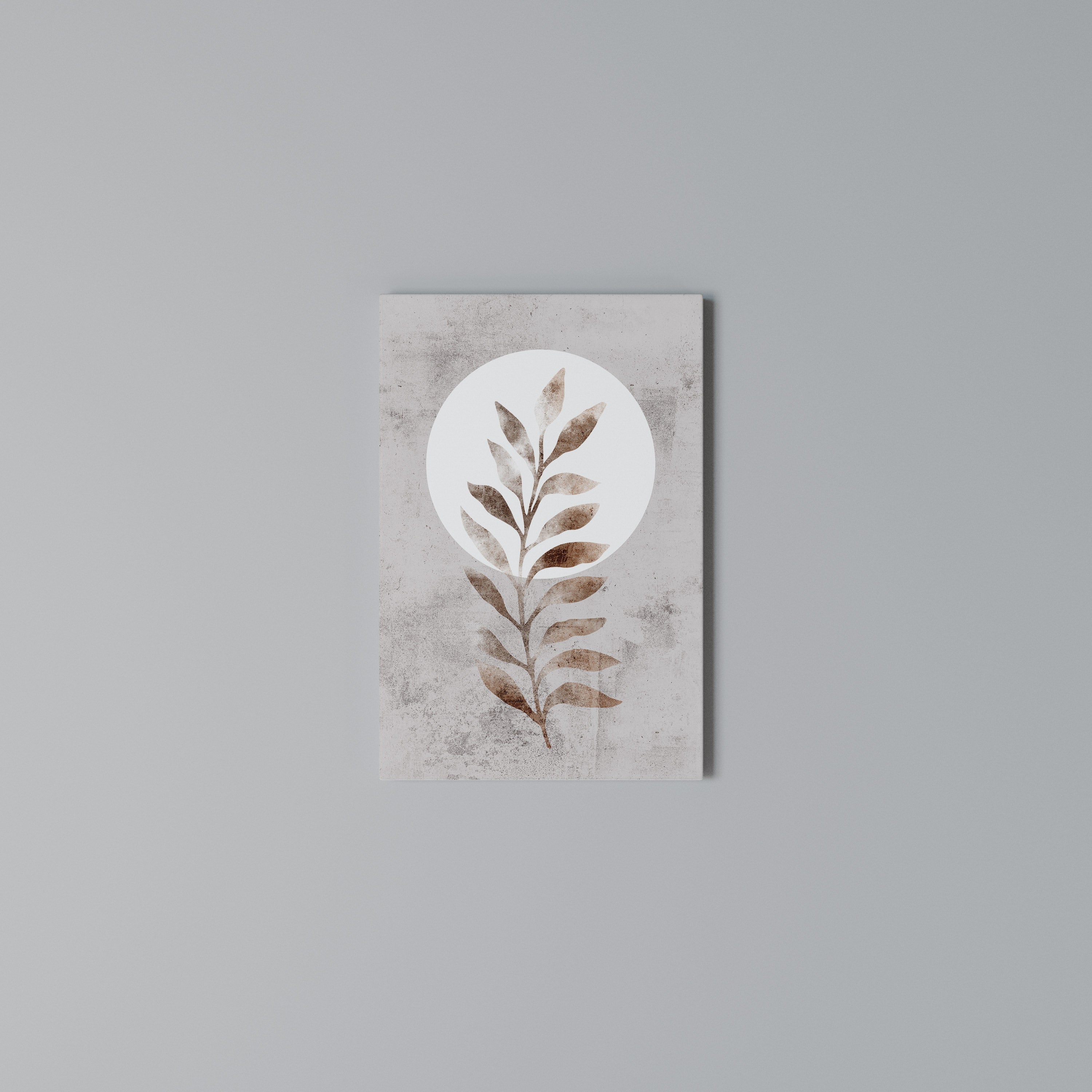 LEAF RADIANCE Vertical Canvas Print