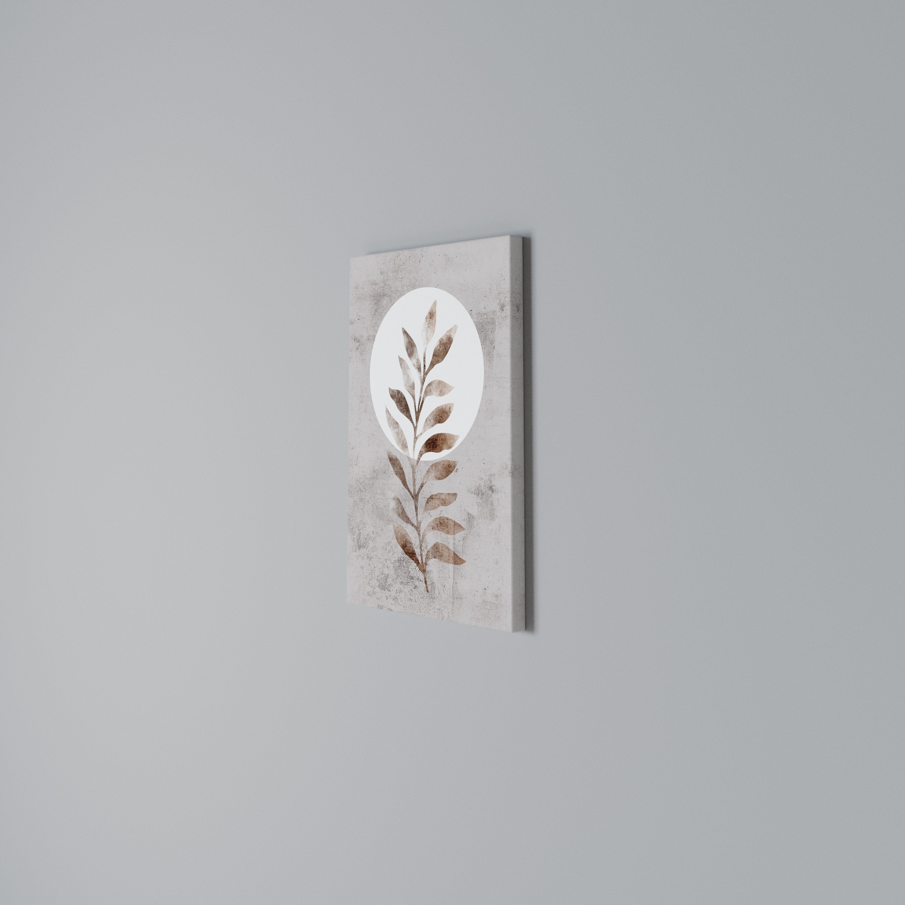 LEAF RADIANCE Vertical Canvas Print
