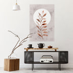 LEAF RADIANCE Selbstklebendes Poster - Hochformat