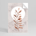 LEAF RADIANCE Selbstklebendes Poster - Hochformat