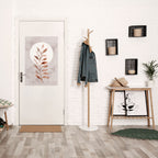 LEAF RADIANCE Selbstklebendes Poster - Hochformat