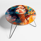 CHROMA CHARM Couchtisch Ø 60 cm