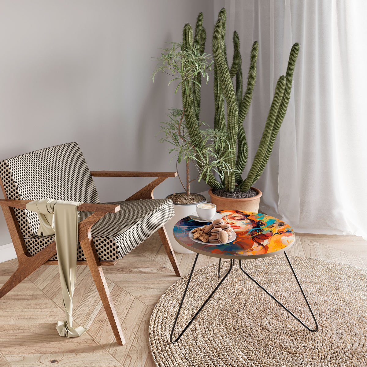CHROMA CHARM Couchtisch