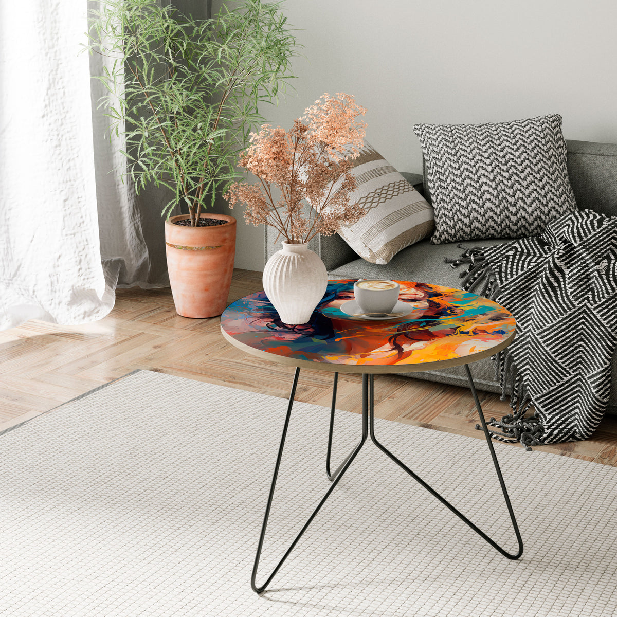 CHROMA CHARM Couchtisch
