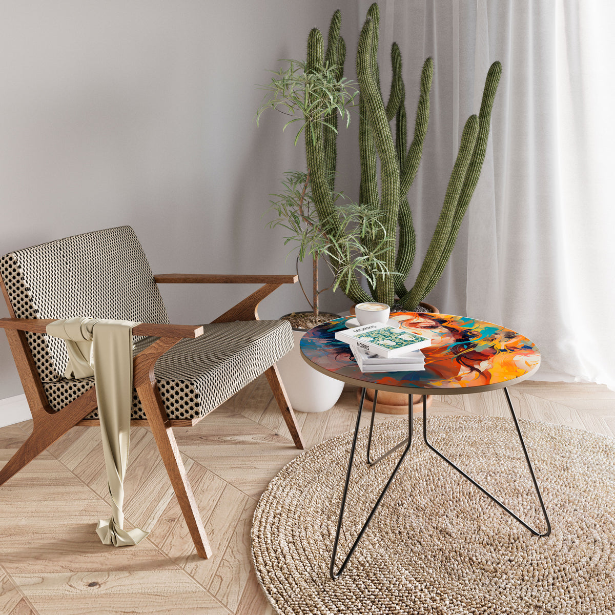 CHROMA CHARM Couchtisch