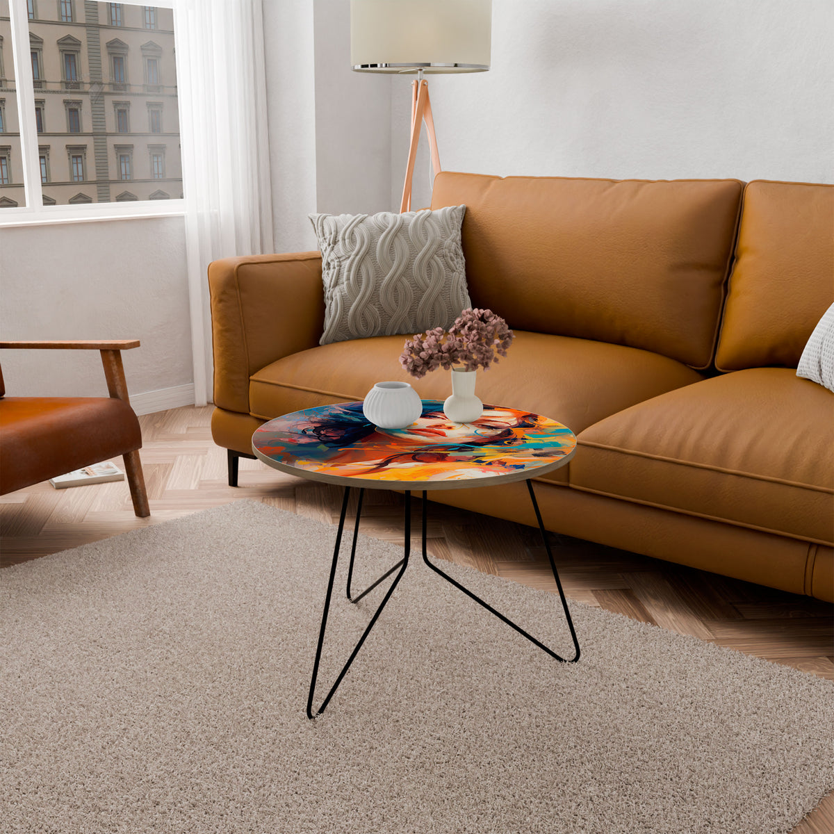 CHROMA CHARM Couchtisch