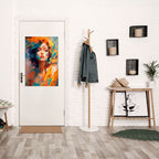 CHROMA CHARM Selbstklebendes Poster - Hochformat