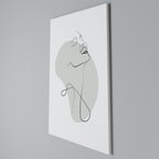 SUBTLE SIMPLICITY Vertical Canvas Print