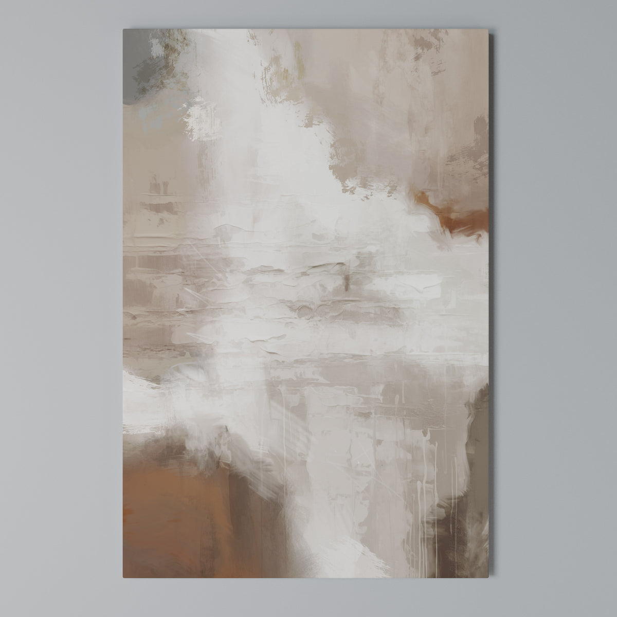 BLUSH SERENITY Vertical Canvas Print