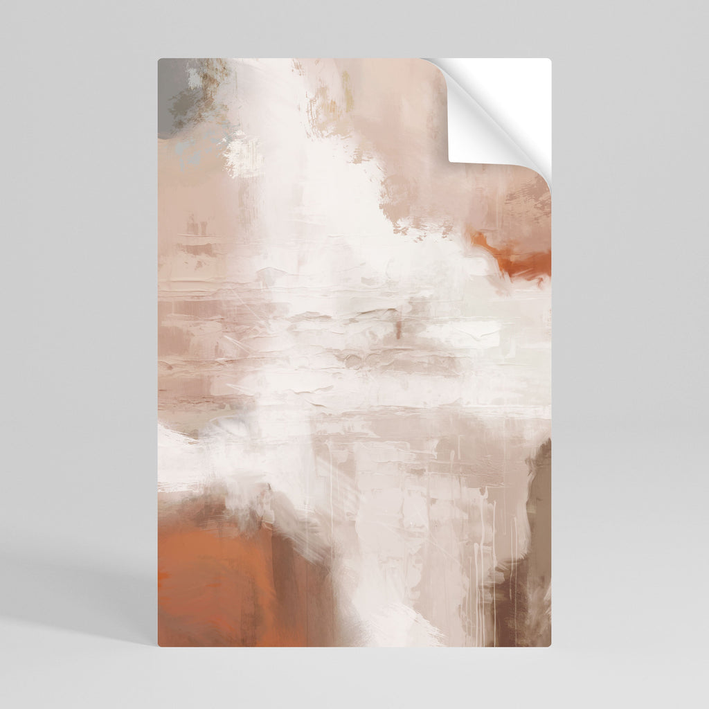 BLUSH SERENITY Vertikales Poster zum Abziehen und Aufkleben