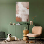 BLUSH SERENITY Selbstklebendes Poster - Hochformat