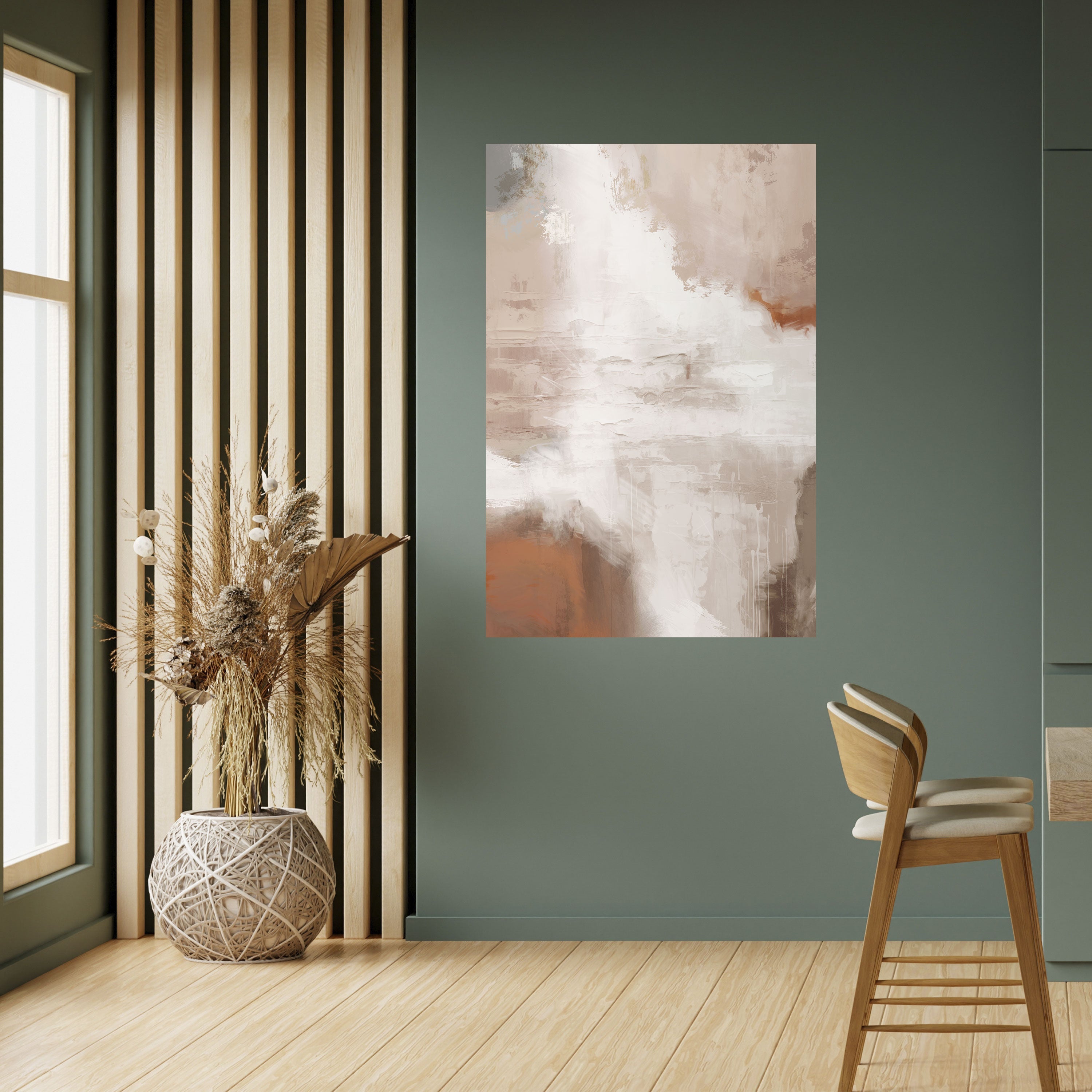 BLUSH SERENITY Vertikales Poster zum Abziehen und Aufkleben